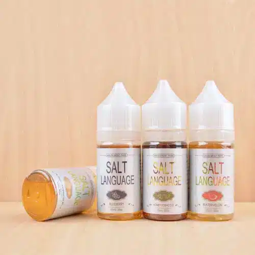 SALT LANGUAGE 鹽語煙油30ML/40MG｜買五送一