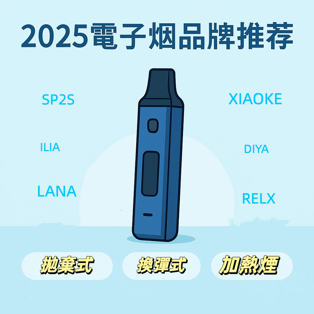 2025電子煙品牌推薦
